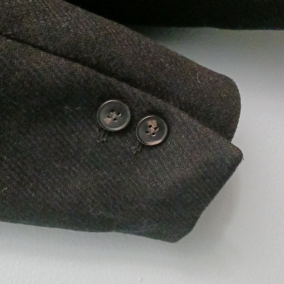 Zara size XLarge women's black wool blend coat. - Picture 8 of 17